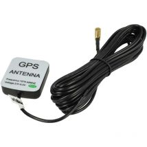Vhbw - Antenne gps compatible avec Blaupunkt E1, E2, Freestyle, Rome, Amsterdam, TravelPilot RNS1, RNS2, RNS3 avec prise smb (femelle) 5m câble gps