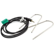 Vhbw - Câble adaptateur aux pour radio de voiture (120 cm) compatible avec Renault de 2005 et après Megane, Laguna, Kangoo, Espace, Clio