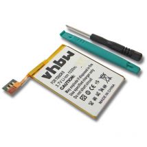 vhbw Batterie 1000mAh (3.7V) pour Apple iPod Touch 5, iPod Touch 5th Generation remplace 616-0621, LIS1495APPCC.