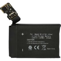 Batterie compatible avec Apple Watch A1758, A1817 smartwatch montre connectée bracelet fitness (334mAh, 3,8V, Li-polymère) + outils - Vhbw