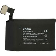 Batterie compatible avec Apple Watch MQK62LL/A, MQK72LL/A smartwatch montre connectée bracelet fitness (350mAh, 3,8V, Li-polymère) + outils - Vhbw