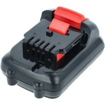 Batterie compatible avec Dewalt 12V max Li-ion, DCD710, DCD710C2, DCD710N, DCD700, DCD710D2-QW outil électrique (2000 mAh, Li-ion, 12 v) - Vhbw