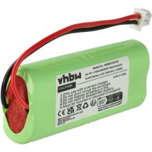 Batterie compatible avec Dogtra 2000T Receiver, 2002 beeper receiver, 2002B receiver collier de dressage de chien (300mAh, 4,8V, NiMH) - Vhbw
