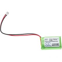 Vhbw - batterie compatible avec Dogtra E-Fence 3500 Receiver, YS-300 Bark Collar collier de dressage (200mAh, 3,7V, Li-Polymère)