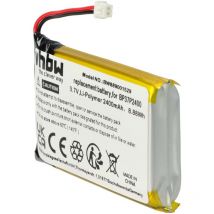 Vhbw - Batterie compatible avec Dogtra pathfinder trx, pathfinder collier de dressage de chien (2400mAh, 3,7V, Li-polymère)