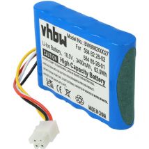 Batterie compatible avec Gardena R160Li, R100LIC, R130LIC, R160, Sileno+ 4050 robot tondeuse (3400mAh, 18,5V, Li-ion) - Vhbw