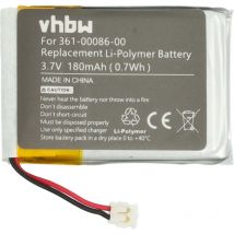 Batterie compatible avec Garmin Approach 010-01959-00, G10 smartwatch montre connectée bracelet fitness (180mAh, 3,7V, Li-polymère) + outils - Vhbw