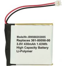 Batterie compatible avec Garmin Fenix 5X, Fenix 5X Running smartwatch montre connectée bracelet fitness (430mAh, 3,8V, Li-polymère) + outils - Vhbw