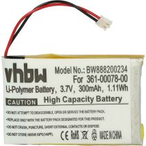 Batterie compatible avec Garmin Forerunner 920XT smartwatch montre connectée bracelet fitness (300mAh, 3,7V, Li-polymère) + outils - Vhbw