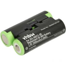 1x Batterie compatible avec Garmin GPSMap 64st, 64s, 64 gps, appareil de navigation (2000mAh, 2,4V, NiMH) - Vhbw