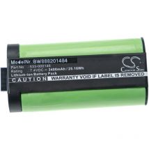 Vhbw - 1x Batterie compatible avec Logitech 084-000845, 984-001362, Megaboom 3, S-00171 haut-parleurs, enceintes portatives (3400mAh, 7,4V, Li-ion)
