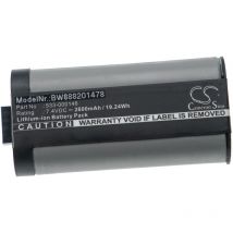 Batterie compatible avec Logitech Ultimate Ears Megablast, Ultimate Ears Megaboom 3 haut-parleurs, enceintes portatives (2600mAh, 7,4V, Li-ion) - Vhbw