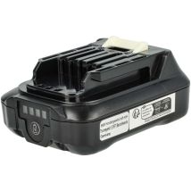 Batterie compatible avec Makita TW140, TW140D, TW140DW, TW140DWAE, TW140DZ, UM600, UM600D outil électrique (2000mAh Li-ion 12 v) - Vhbw