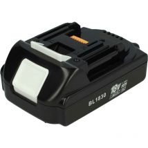 Batterie compatible avec Makita DSP601ZJU, DSP601ZJU2, DSL800ZU, DSP600, DSP600ZJ, DSP600ZJ2 outil électrique (1500 mAh, Li-ion, 18 v) - Vhbw
