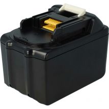 Batterie outillage électr. (7500 mAh, Li-ion, 18 v) remplacement pour Makita 197422-4, BL1815, BL1820, BL1830, BL1830B, BL1835, BL1840, BL1840B - Vhbw