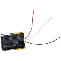 Vhbw - Batterie compatible avec Marshall Monitor, mid, Major iii Bluetooth casque audio, écouteurs sans fil (650mAh, 3,7V, Li-polymère)
