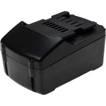Batterie compatible avec Metabo sta 18 ltx, sta 18 ltx 140, ula 14.4-18, w 18 ltx 115 outil électrique (6000 mAh, Li-ion, 18 v) - Vhbw