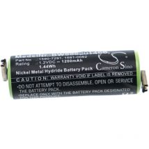 Batterie compatible avec Moser ChroMini 1591, 1591B, 1591Q rasoir tondeuse électrique (1200mAh, 1,2V, NiMH) - Vhbw