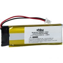 Vhbw - Batterie compatible avec Schuberth C3 casque audio, écouteurs sans fil (800mAh, 3,7V, Li-polymère)