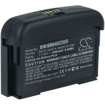 Vhbw - Batterie compatible avec Sennheiser avx Bodypack, avx sk Bodypack, sk AVX-3 système de radio numérique, émetteur (1800mAh, 3,7V, Li-ion)