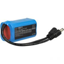 Vhbw - Batterie compatible avec xml T6 led lampe à vélo, phare (5200mAh, 7,4V, Li-ion)