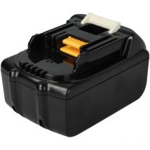 Vhbw - Batterie compatible avec Makita DJR181RFE, DJR186, DJR181RME, DJR181ZK, DJR183, DJR181, DJR183ZJ outil électrique (4000 mAh, Li-ion, 18 v)