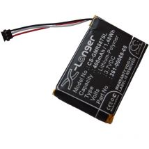 Vhbw - Batterie compatible avec Garmin Barklimiter Deluxe, Delta Sport collier de dressage de chien (400mAh, 3,7V, Li-polymère)