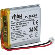 Batterie remplacement pour Fatboy PN704050 pour lampe de table (1600mAh, 3,7V, Li-polymère) - Vhbw