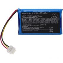 Vhbw - Batterie remplacement pour Husqvarna 535 0636-01, 535 0962-01, 575 24 24-01, 575 24 24-02 pour gps de tondeuse (900mAh, 3,7V, Li-polymère)