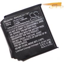 vhbw Batterie remplacement pour Samsung EB-BR720ABE pour smartwatch montre connectée bracelet fitness (250mAh, 3,7V, Li-polymère)