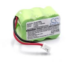 1x Batterie remplacement pour Sportdog SAC00-15724 pour collier de dressage (130mAh, 7,2V, NiMH) - Vhbw