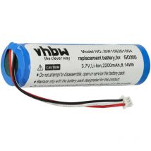 vhbw Batterie remplacement pour VF5 pour GPS, appareil de navigation (2200mAh, 3,7V, Li-ion)