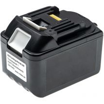Vhbw - Battery compatible with Makita TM50DRF, TD147DZ, TD251DZ, TD251DRFX, TP140DRFX, TL061DRF, TD147DRFX Power Tools (9000 mAh, Li-Ion, 18 v)