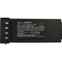 vhbw Battery compatible with NBB PLANAR-NL Industrial Radio Remote Control (2000 mAh, 7.2 V, NiMH)