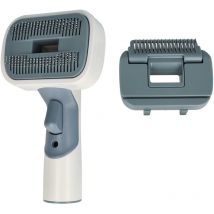 Brosse pour poils 2-en-1 compatible avec Dyson aspirateur - Raccord 32 mm, autonettoyant - Vhbw