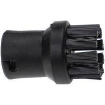 Vhbw - 1x brosse arrondie compatible avec Kärcher sc 1020, sc 1122, sc 1100, sc 1052, sc 1122 plus, sc 1040 nettoyeur vapeur - Brosse à vapeur