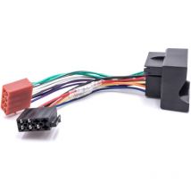 Adaptateur autoradio iso compatible avec Ford Kuga à partir de 2008 modèle de voiture - Vhbw