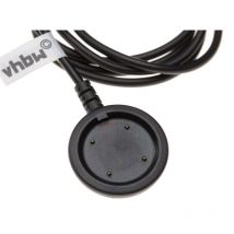 Câble usb compatible avec Polar Vantage v, m smartwatch, montre de fitness - Station de charge, noir, 97 cm - Vhbw