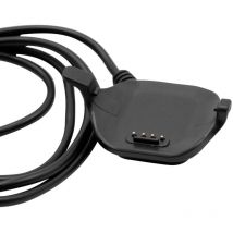 Câble de charge compatible avec Garmin Forerunner 25 (small) smartwatch, montre de fitness - Station de charge, noir, 96 cm - Vhbw