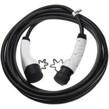 Câble de recharge type 2 vers type 2 compatible avec Volvo XC60 phev, XC40 Recharge voiture électrique - 1 phase, 32 a, 7 kW, 7 m - Vhbw