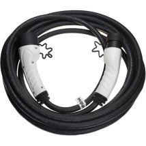 Câble de recharge type 2 vers type 2 compatible avec Volvo XC60 Recharge, XC60 phev voiture électrique - 3 phases, 32 a, 22 kW, 10 m - Vhbw