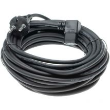 Câble électrique compatible avec Cleanfix S10 Plus aspirateurs - 10 m, câble électrique - Vhbw