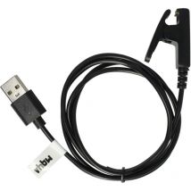 Câble usb compatible avec Garmin Forerunner 735xt, 645 Music smartwatch, montre de fitness - Station de charge, noir, 100 cm - Vhbw
