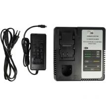 Vhbw - caricabatterie compatibile con Panasonic EYC132, EYC132NQKW, EYC133, EYC133NQKW, EYC135NQKW, EYC136NQKW batterie Ni-Cd, NiMH, Li-Ion di
