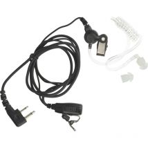 vhbw Oreillette compatible avec Alan / Midland GXT-1000, G9, G8, GXT-450, GXT-444, GXT-300, GXT-1050, GXT-400, GXT-325 radio talkie-walkie