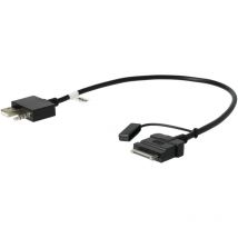 Câble adaptateur de ligne aux Radio compatible avec Kia de l'année de fabr. 2009+ Ceed, Ceed sw, Picanto, Pro Ceed, Rio voiture, véhicule - usb - Vhbw
