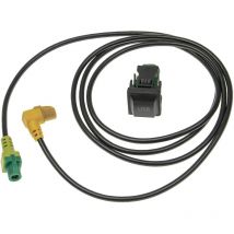 Vhbw - Câble adaptateur usb pour radio de voiture compatible avec vw Käfer, Jetta MK5 (2005-2013), Jetta MK6 (2005-2013), Passat B6