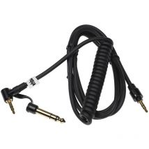 Vhbw - Câble audio aux compatible avec Monster Beats by Dr. Dre Beats Pill xl casque - Avec prise jack 3,5 mm, vers 6,3 mm, 150 cm Noir