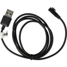 Vhbw - Câble de chargement compatible avec Aftershokz Aeropex AS800, ASC100 écouteurs - Câble, noir, 100 cm