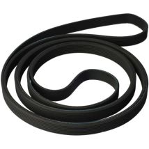 vhbw Courroie d'entraînement compatible avec Faure FDH7332PZ, FDH82200PS, FDH8333PZ, FDH8334PZ, FDP7200PS, FDP7202PZ sèche-linge - 197,1 cm noir